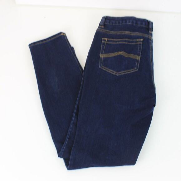 Michael Kors Women's Straight Leg Jeans Dark Wash 5 Pocket Size 4 - Picture 6 of 6